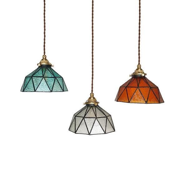 smeren Geruststellen tentoonstelling Vintage kleurrijke glazen kroonluchter|Hanglamp|Lighting Studio