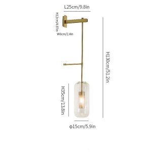 Vadim wall lamp