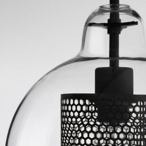 Lámpara colgante de vidrio Chiswick