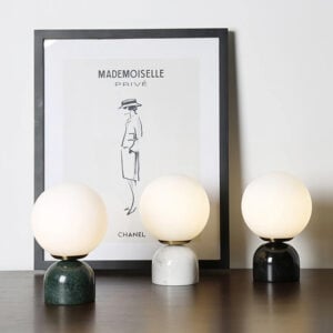 Marmeren tafellamp