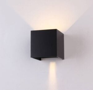 Lampada da parete a LED cubo