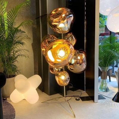 Melt floor and table lamp